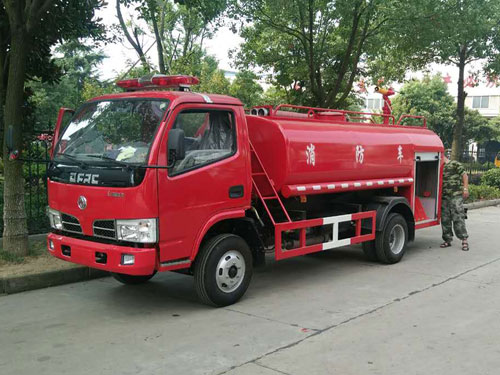 国三-东风4吨消防洒水车参数配置